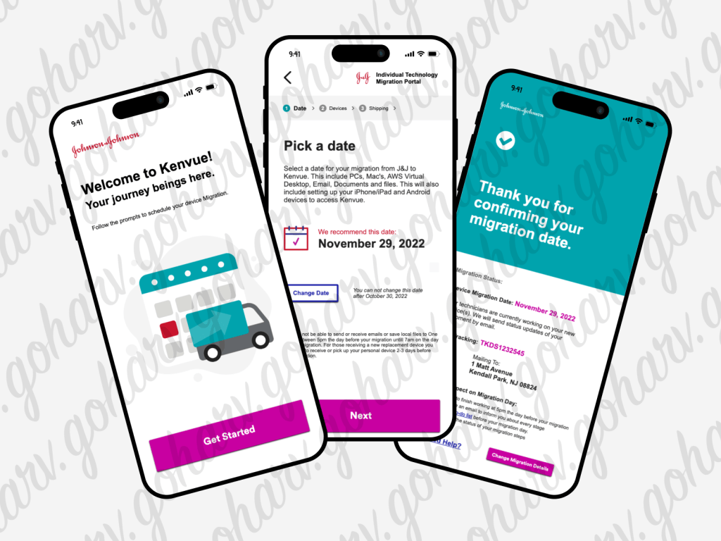 Kenvue Migration Scheduling&nbsp;App